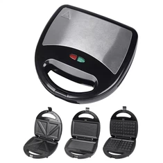 Gwneuthurwr brechdan waffl platiau symudadwy